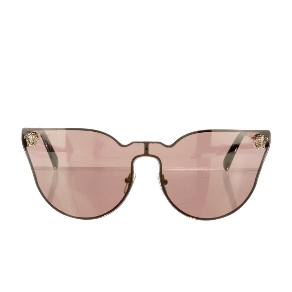 Versace Mirrored Authentic Cat-Eye Sunglasses - image 4